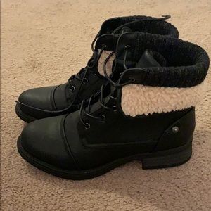 Black Snow Boots